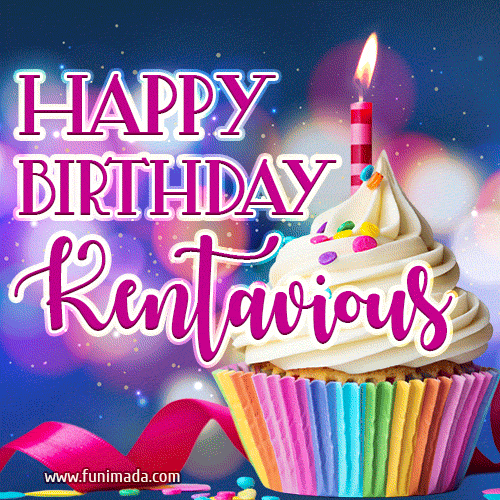 Happy Birthday Kentavious - Lovely Animated GIF
