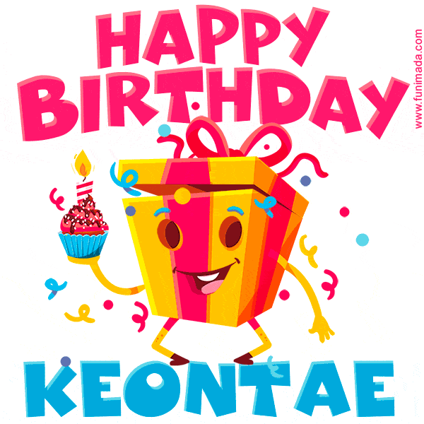 Funny Happy Birthday Keontae GIF
