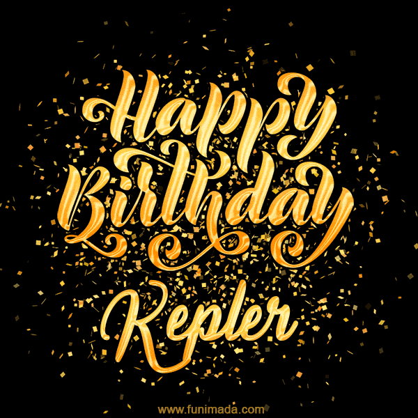 Happy Birthday Card for Kepler - Download GIF and Send for Free