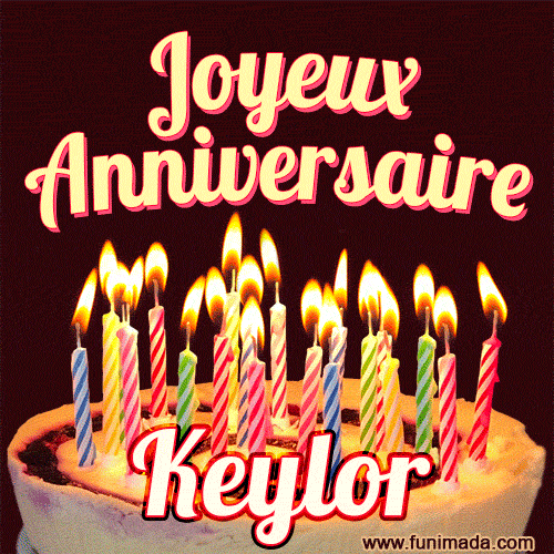 Joyeux anniversaire Keylor GIF