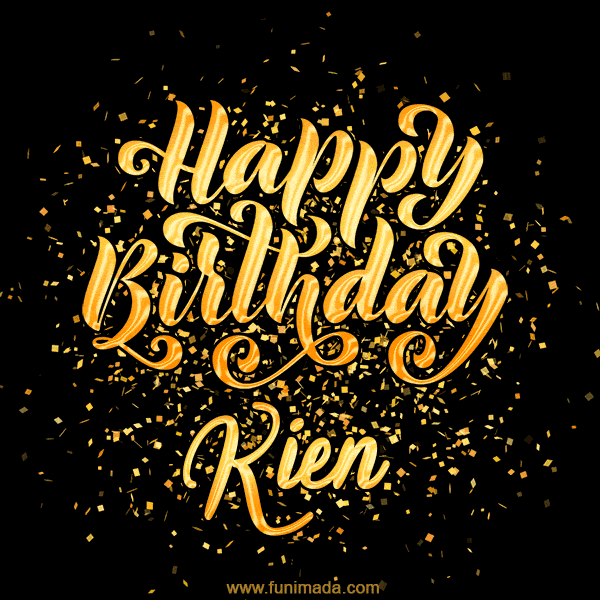 Happy Birthday Card for Kien - Download GIF and Send for Free