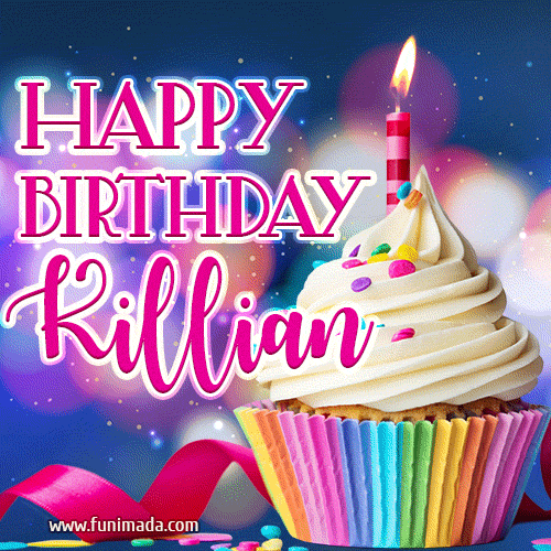 Happy Birthday Killian - Lovely Animated GIF