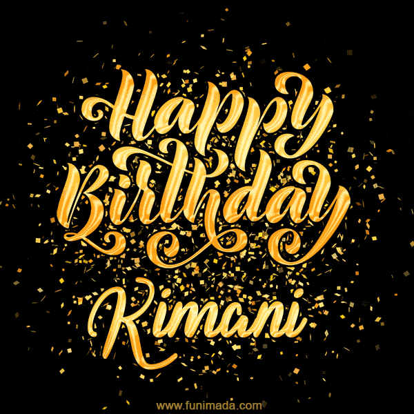 Happy Birthday Card for Kimani - Download GIF and Send for Free