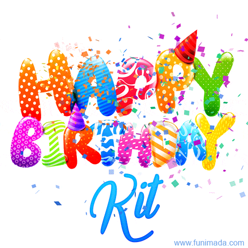 Happy Birthday Kit - Creative Personalized GIF With Name
