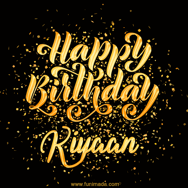 Happy Birthday Card for Kiyaan - Download GIF and Send for Free