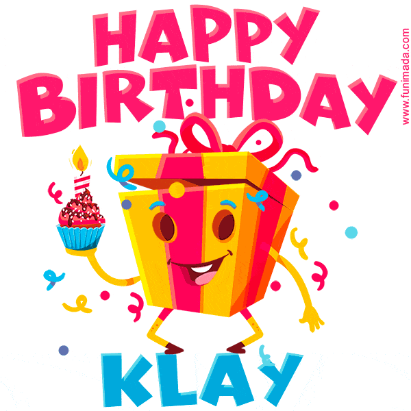 Funny Happy Birthday Klay GIF