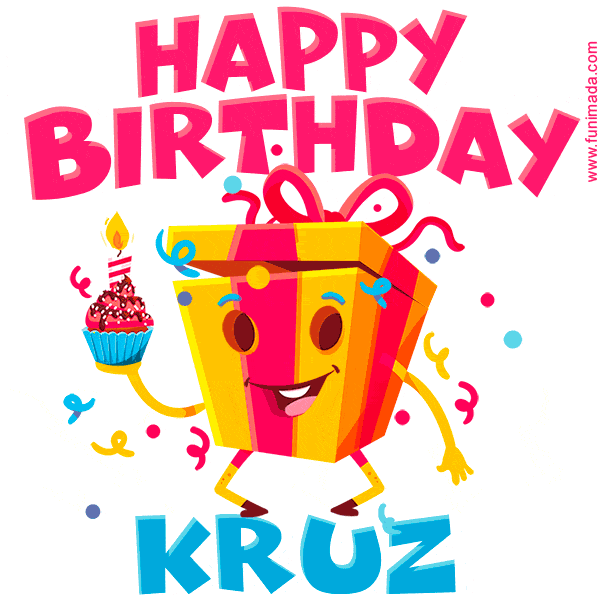 Funny Happy Birthday Kruz GIF