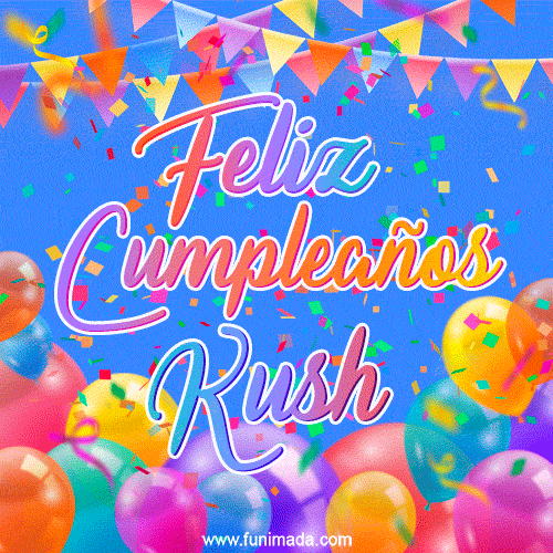 Feliz Cumpleaños Kush (GIF)