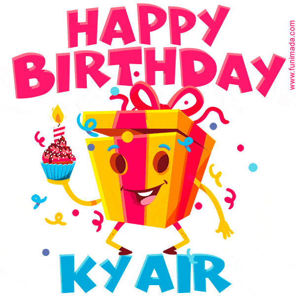 Funny Happy Birthday Kyair GIF