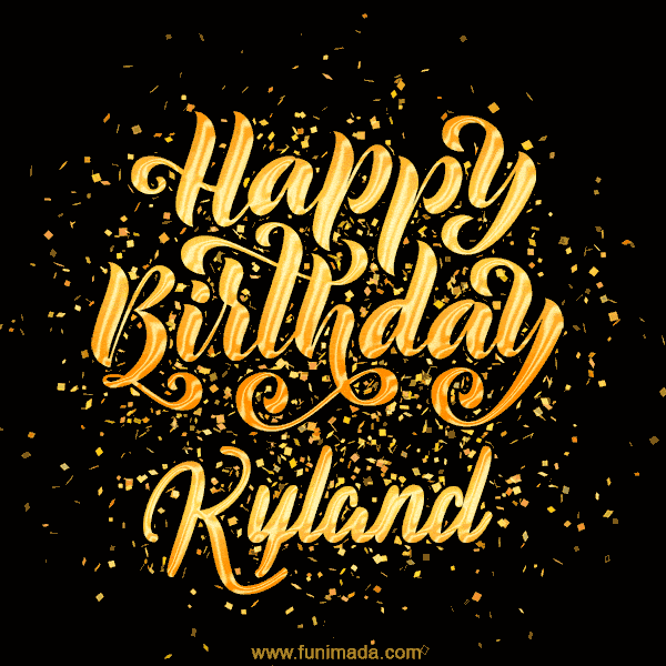 Happy Birthday Card for Kyland - Download GIF and Send for Free