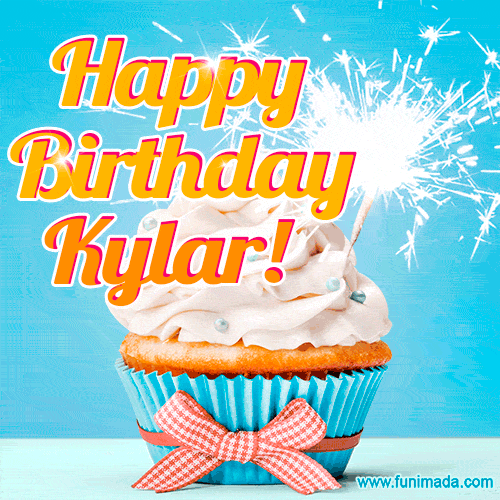 Happy Birthday Kylar GIFs - Download original images on Funimada.com