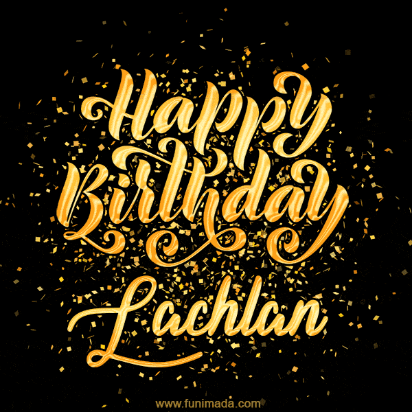 Happy Birthday Card for Lachlan - Download GIF and Send for Free