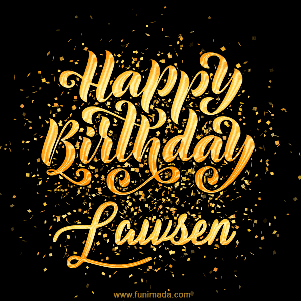 Happy Birthday Card for Lawsen - Download GIF and Send for Free