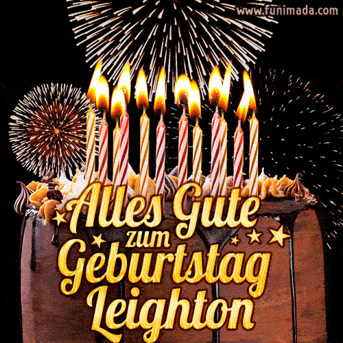 Alles Gute zum Geburtstag Leighton (GIF)
