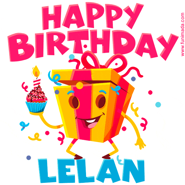 Funny Happy Birthday Lelan GIF