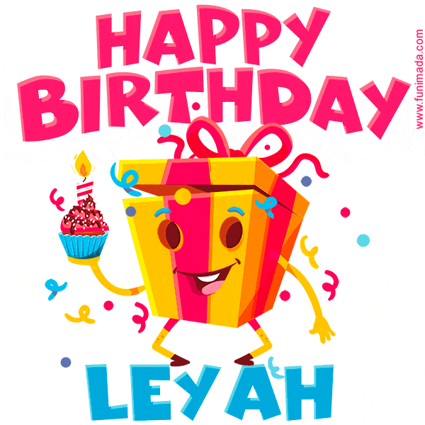 Funny Happy Birthday Leyah GIF
