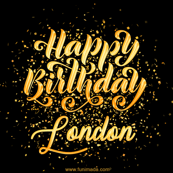 Happy Birthday Card for London - Download GIF and Send for Free