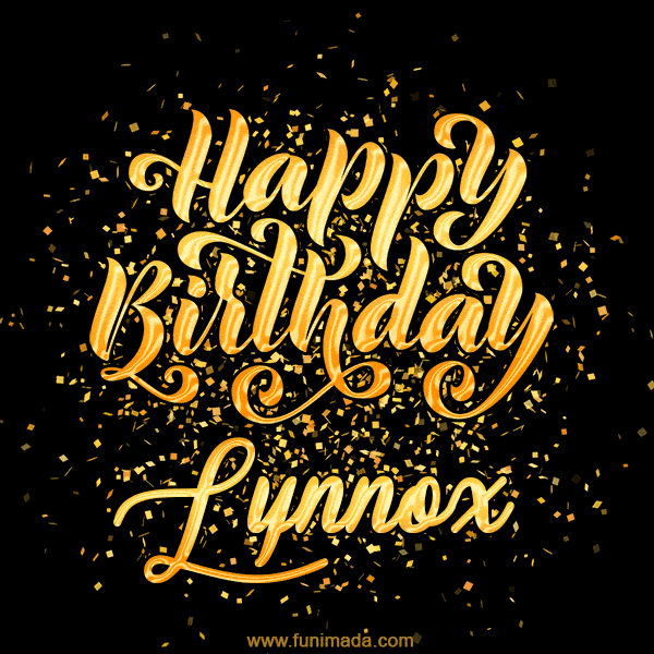 Happy Birthday Card for Lynnox - Download GIF and Send for Free