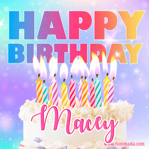 Funny Happy Birthday Macey GIF