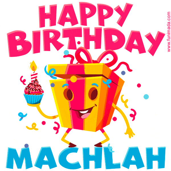Funny Happy Birthday Machlah GIF