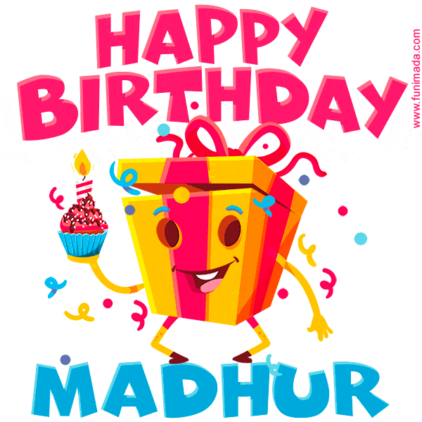 Funny Happy Birthday Madhur GIF