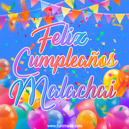 Feliz Cumpleaños Malachai (GIF)