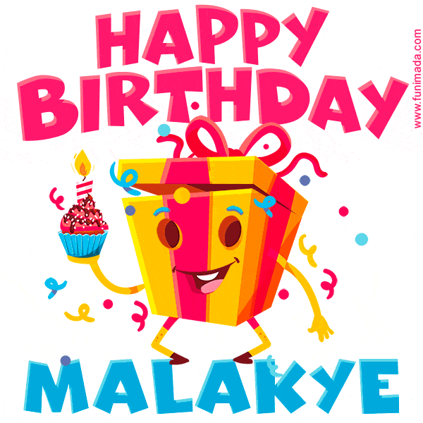 Funny Happy Birthday Malakye GIF