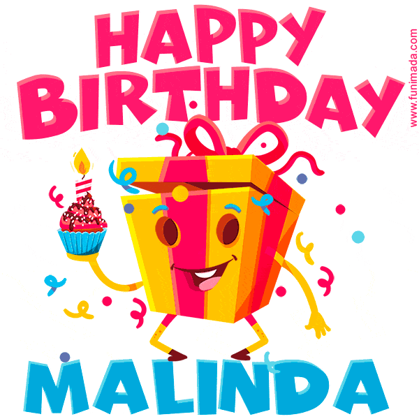 Funny Happy Birthday Malinda GIF