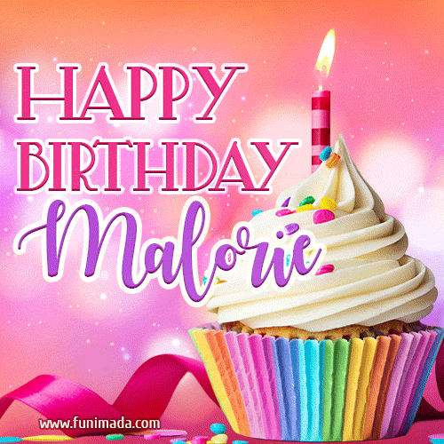 Happy Birthday Malorie - Lovely Animated GIF