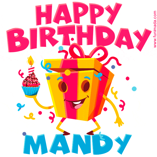Funny Happy Birthday Mandy GIF