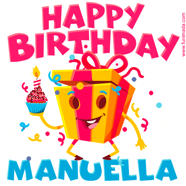 Funny Happy Birthday Manuella GIF