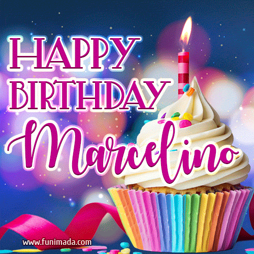 Happy Birthday Marcelino - Lovely Animated GIF
