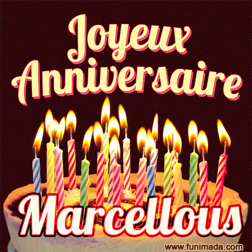 Joyeux anniversaire Marcellous GIF