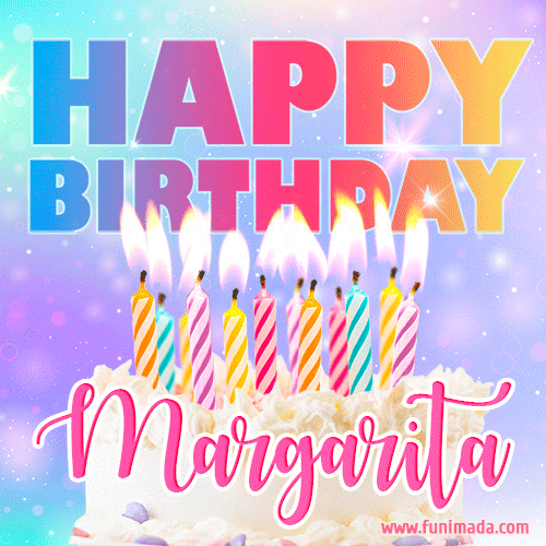 Funny Happy Birthday Margarita GIF