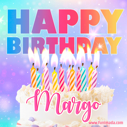 Funny Happy Birthday Margo GIF