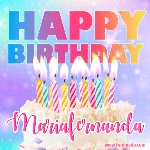 Funny Happy Birthday Mariafernanda GIF