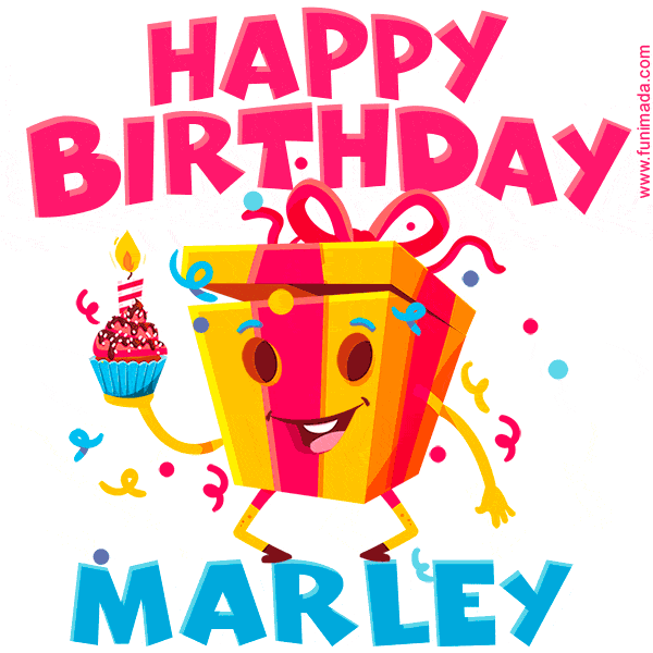 Funny Happy Birthday Marley GIF