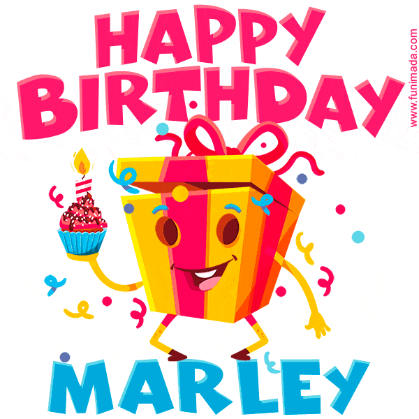Funny Happy Birthday Marley GIF