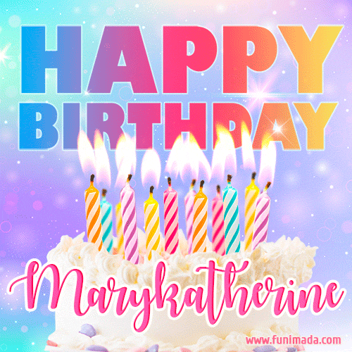 Funny Happy Birthday Marykatherine GIF