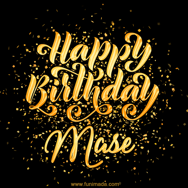 Happy Birthday Card for Mase - Download GIF and Send for Free