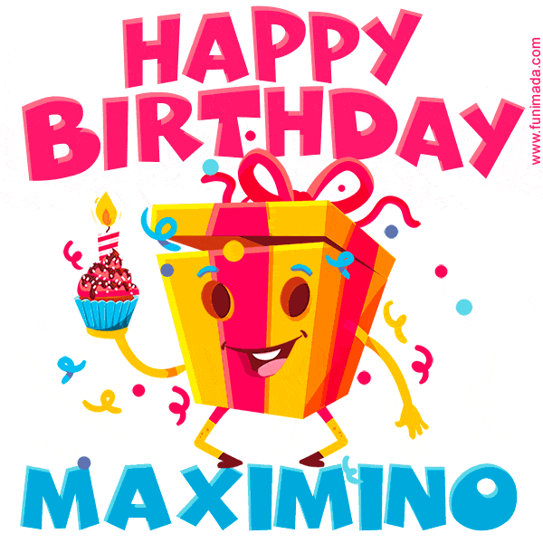 Funny Happy Birthday Maximino GIF