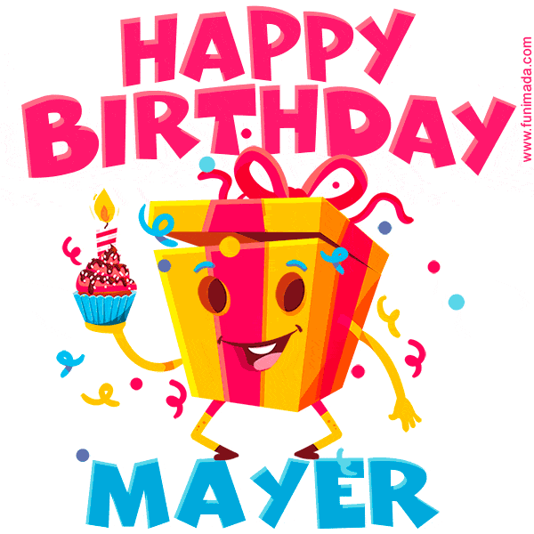 Funny Happy Birthday Mayer GIF