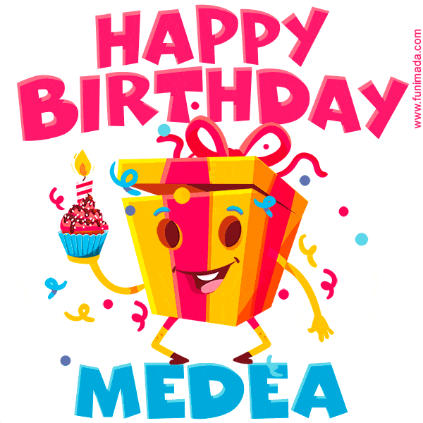 Funny Happy Birthday Medea GIF