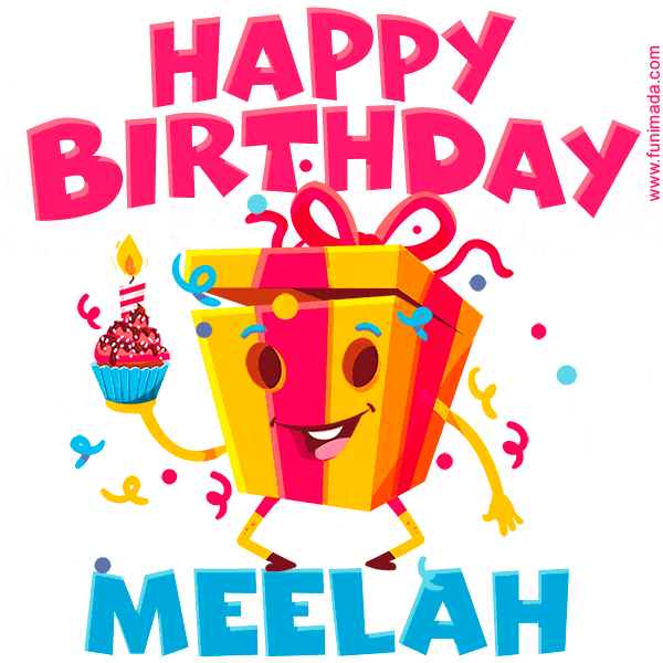 Funny Happy Birthday Meelah GIF