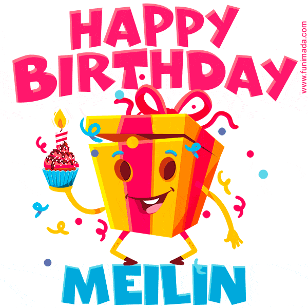 Funny Happy Birthday Meilin GIF