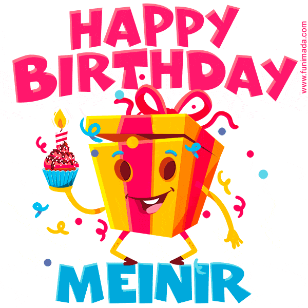 Funny Happy Birthday Meinir GIF