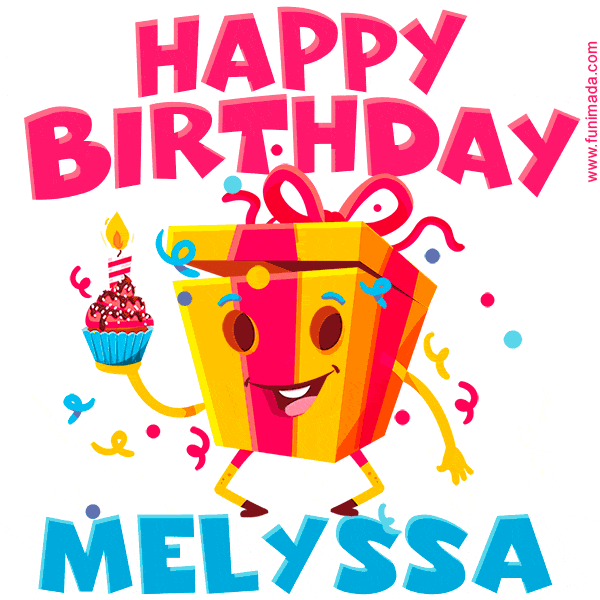 Funny Happy Birthday Melyssa GIF