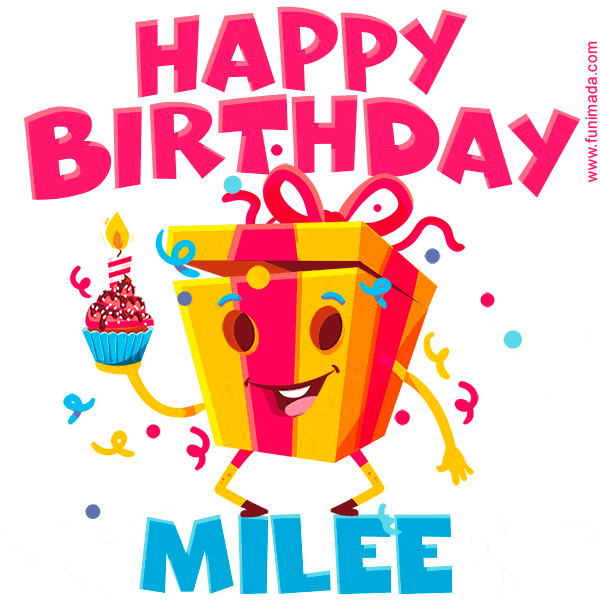 Funny Happy Birthday Milee GIF