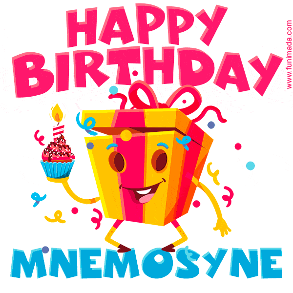 Funny Happy Birthday Mnemosyne GIF