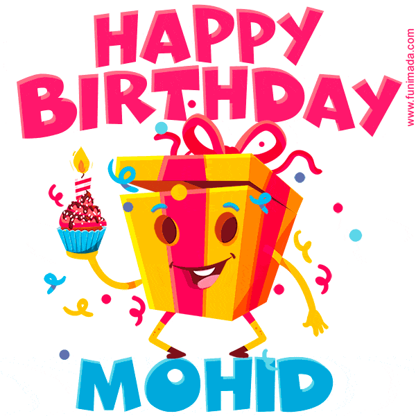 Funny Happy Birthday Mohid GIF
